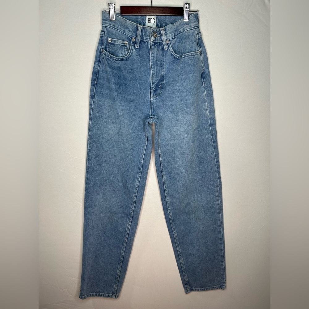 BDG Light Blue High-Rise Baggy Jeans